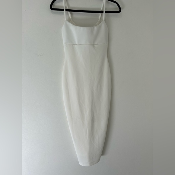 NOOKIE - Bailey Ivory Midi Dress Size XS - Picture 4 of 16